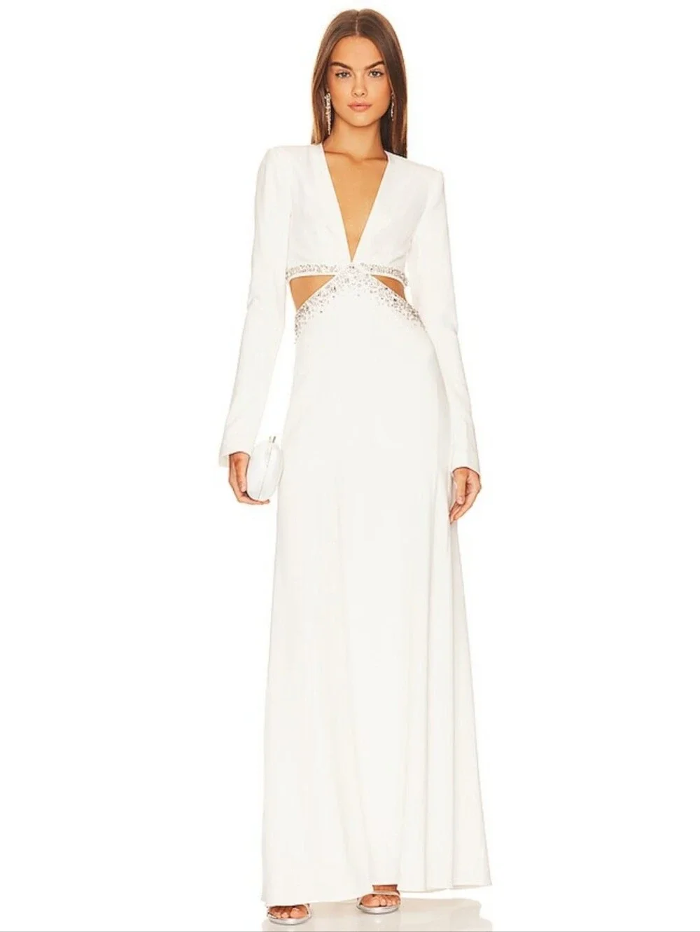 alc white maxi dress A.L.C. Trina Maxi Dress, 0 / White